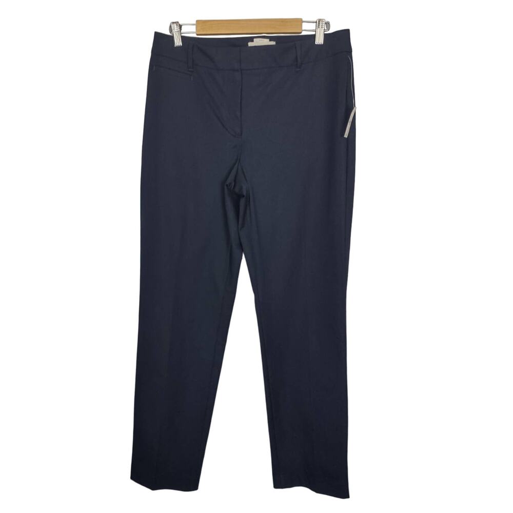 Talbots Outlet Navy Dress Cotton Blend Pants Size 12